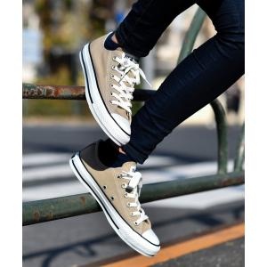 レディース スニーカー CONVERSE コンバース オール スター カラーズ オックス / ALL STAR COLORS OX (ベージュ)｜zozo