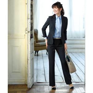 Newlyme（ニューリーミー） セットアップ 裏地ストライプ洗える