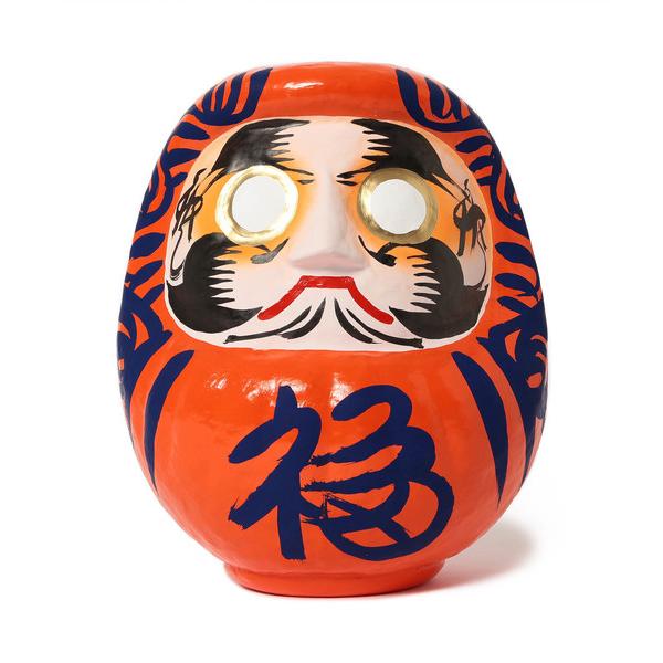 インテリア 白河だるま総本舗 / 別注 だるま 橙 35cm