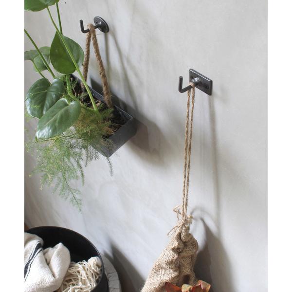 インテリア Iron Plate Hook square / アイアンプレートフックスクエア