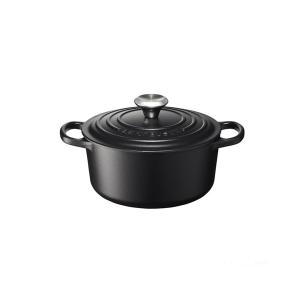 Le Creuset キッチン シグニチャー ココット・ロンド 24cm (内側