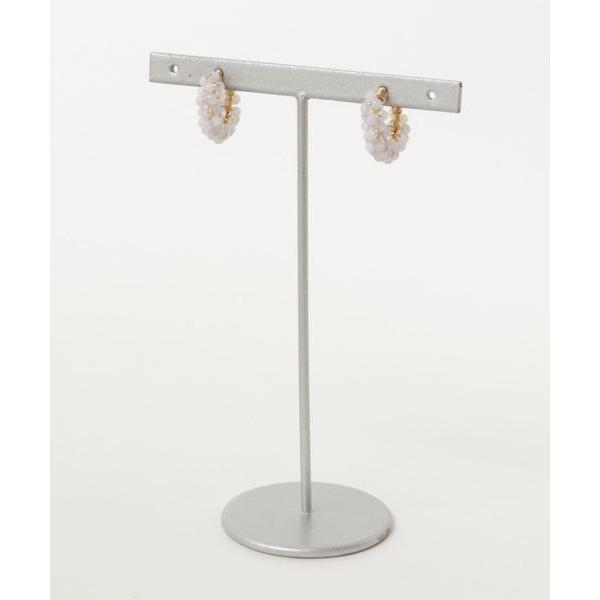 イヤリング 「marinaJEWELRY」天然色AAA Blue Chalcedony pave e...