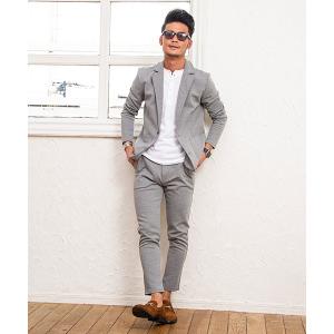 セットアップ 『vicci/ヴィッチ』カルゼテーラードジャケット＆パンツ