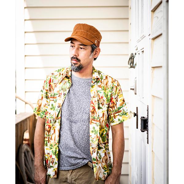 キャップ 帽子 「クレ」スカイ リブ ワークキャップ メンズ レディース