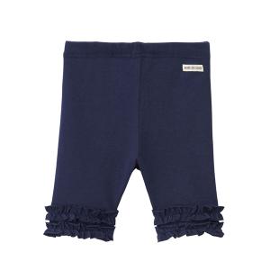 パンツ EveryDaymikihouse裾フリルレギンス風６分丈パンツ