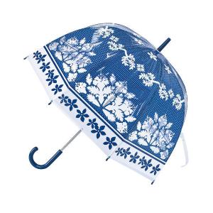 傘 ハッピークリアドームアンブレラ ガーリーローズ/ハワイアン