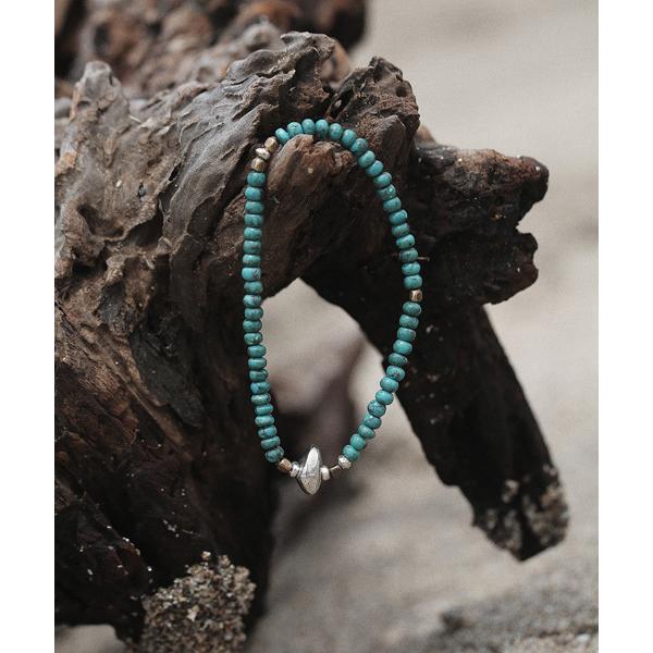 ブレスレット Turquoise Beads Bracelet(S Beads) メンズ レディース