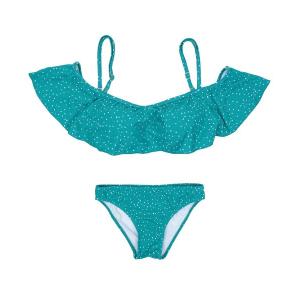 水着 オフショルダーフレアバンドゥビキニ/水着