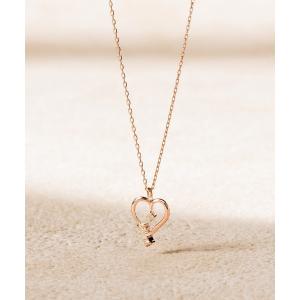 BLOOM（ブルーム） ネックレス K10 ピンクゴールド ダイヤモンド