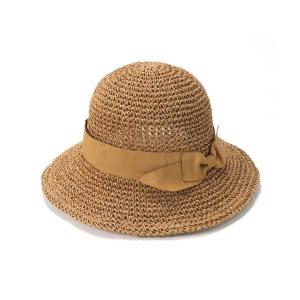 帽子 ハット イロドリ irodori 麦わら帽子 IROAKU AKURI ストローハット