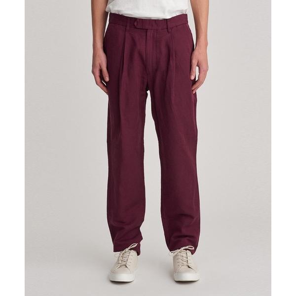 スラックス Gordy Linen Pleated Pants メンズ