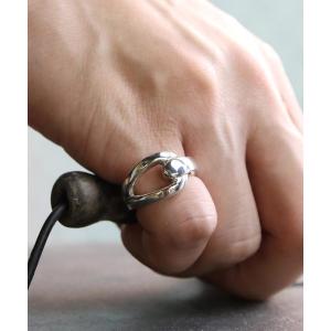 アレルギー対応 指輪 リング 「YArKA/ヤーカ」silver925 stoper motif ring 「pakun」/シルバー925 デザインリング メンズ レディース