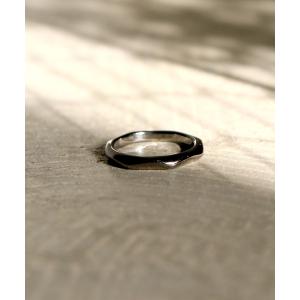指輪 「YArKA/ヤーカ」silver925 7surface ring 「nanaes」/シルバ...