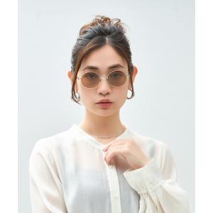 サングラス SUNCUTGlasses/UV100%CUT　ラウンド型カラーレンズサングラス レディース メンズ