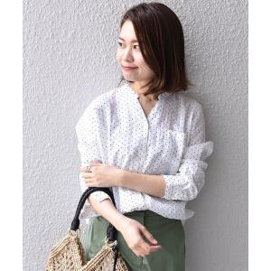 シャツ ブラウス SHIPS Days STANDARD:スキッパードットシャツ◆｜zozo