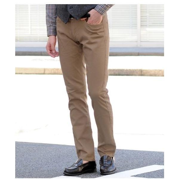 チノパン ストレッチスキニーパンツ　テーパード メンズ