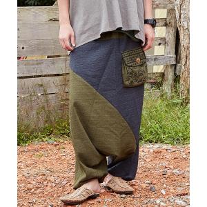 パンツ Chang ビッグポケットサルエルパンツ