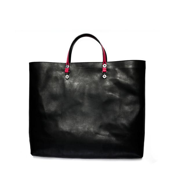 トートバッグ DUB MAGIC ダブマジック/ 本革レザービックトートバック (ショートストラップ...