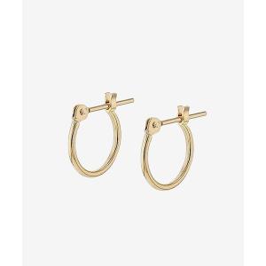 Ray BEAMS（レイ ビームス） ピアス K18 フープピアス 10mm レディース