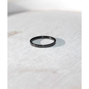 STEVEN ALAN（スティーブンアラン） 指輪 リング 「大澤鼈甲」 4MM BLK