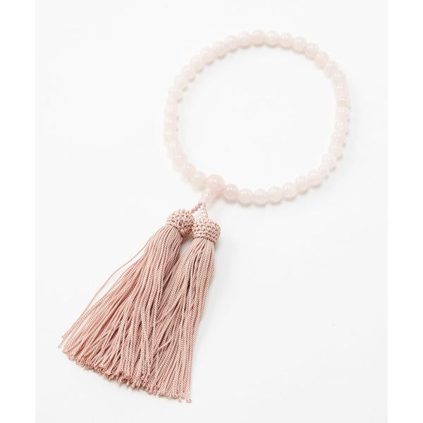 「喪服用」本紅水晶念珠