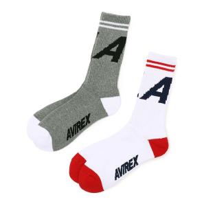 靴下 AVIREX/アヴィレックス/ Aマーク ソックス