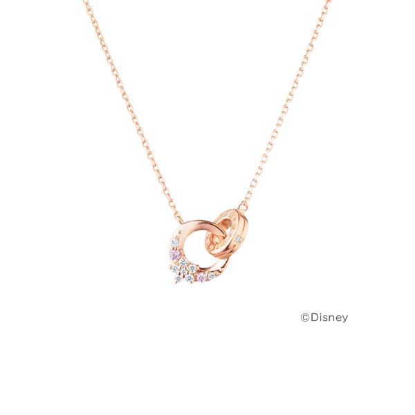 ネックレス Disney Princess Collection シルバー ペアネックレス「Ladi...