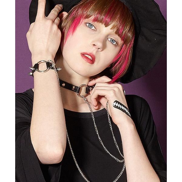 チョーカー スタッズ奴隷チョーカー レディース メンズ