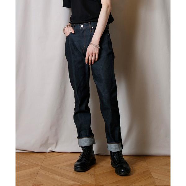 ジーンズ 「FACTOTUM」リジットストレッチデニム ストレートパンツ 「Charles」 メンズ...