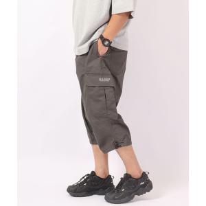 カーゴパンツ Hanes T/Cウエザー BIGサイズ 7分丈カーゴ ショートパンツ メンズ