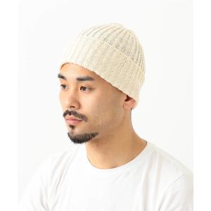 帽子 キャップ BEAMS PLUS / コットンリネンワッチキャップ◇