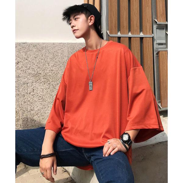 トレーナー スウェット 「neos -addictive design-」ビッグシルエット 1/2ス...