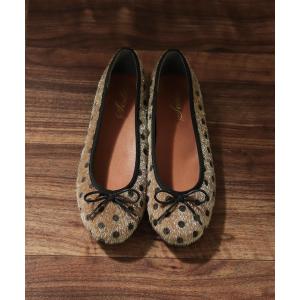 バレエシューズ パンプス すっきり細見せノンストレスこなれフィットバレエシューズ