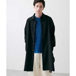 シャツ ブラウス サイドスリット ビッグシルエット シャツコート