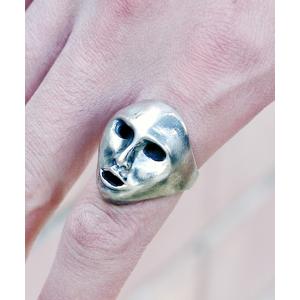 指輪 TIME/タイム Mask Ring (SILVER)の商品画像