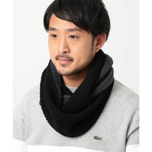 ネックウォーマー BEAMS / サイドライン カノコ スヌード