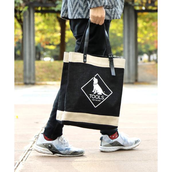 トートバッグ .TOOLS FOR THE DOG APOLIS コラボ オリジナルトートバッグ レ...
