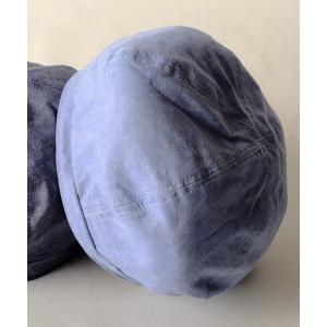 帽子 CHANBRAY BIG BERET シャンブレービッグベレー