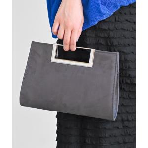 バッグ クラッチバッグ スクエアーハンドル2WAYクラッチBAG