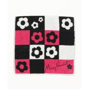 タオル ハンカチ カラーブロックデイジー ミニタオル