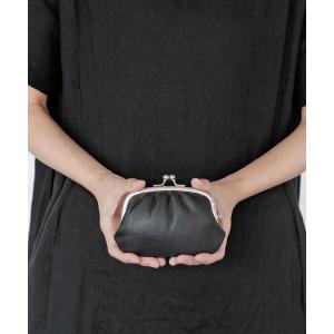 ミニ 財布 松野屋 牛革親子がま口 本革 ミニ 財布 コインケース レディース メンズ
