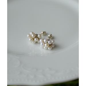 e.m.（イーエム） ピアス シルバースタッズパールピアスM レディース