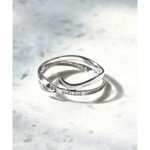 指輪 リング 「K10WG」メッセージリング レディース