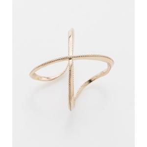 Jewel closet by L&Co. 指輪 リング K10 2連リング レディース メンズ