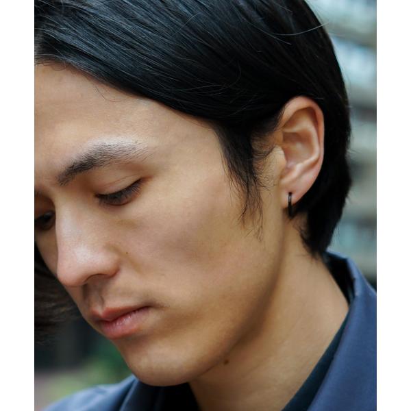 ピアス 金属アレルギー対応「ieLS」ステンレス　Stainless Steel シンプルフープピア...