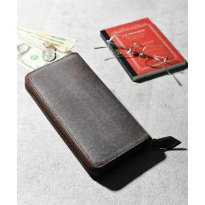 財布 本革 ブライドルレザー ラウンドジップ 長財布 ロングウォレット