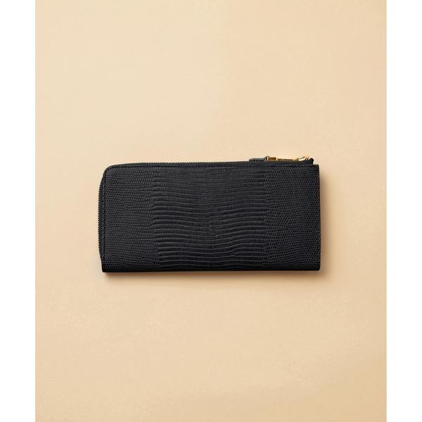 財布 「TOPKAPI/トプカピ」イタリアンレザー リザード型押し Lファスナー レディース 長財布...