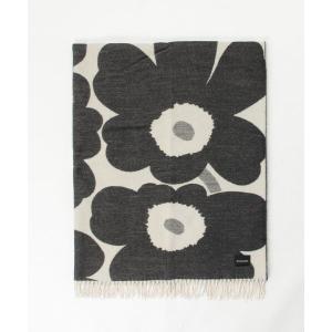 marimekko（マリメッコ） ブランケット Unikko ウニッコ 大判 ホワイト