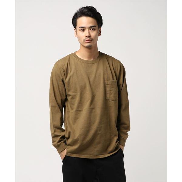tシャツ Tシャツ メンズ 「MADE IN USA」L/S CREW NECK POCKET TE...