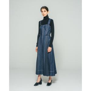 ワンピース フロントホックプリーツワンピース